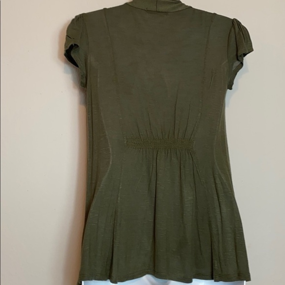 One Clothing Green Shrug Size S - Picture 3 of 9